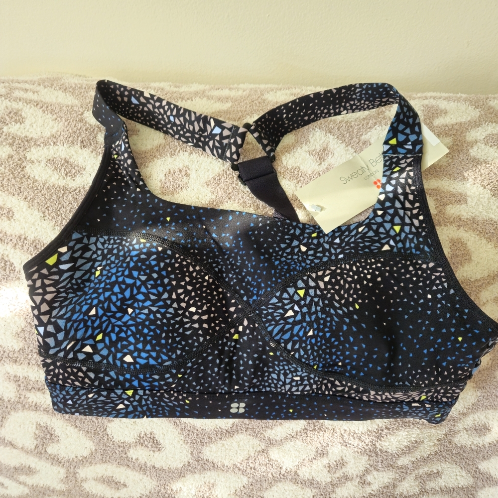 New sweaty betty, women gym top women, size M